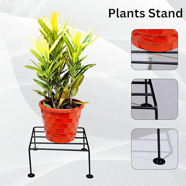 Set_Of_2_Black_Classic_Strong_Wire_Flower_Pot_Stand_/_Gamla_Square_Stand_|_For_Indoor_And_Outdoor_Plants_|_For_Garden,_Balcony