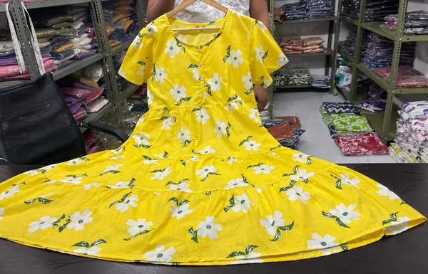 Cotton_Yellow_Gown_