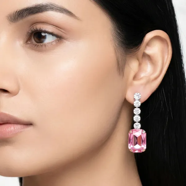 Silver_Toned_Pink_Stone_Studded_Drop_Earrings_for_Women