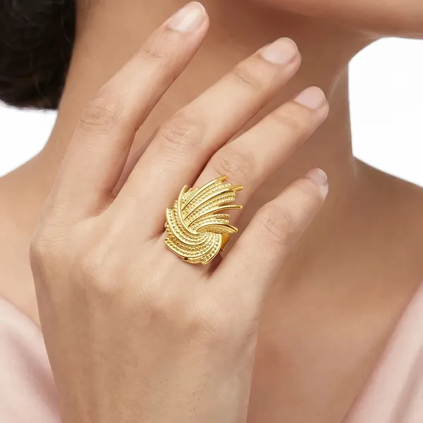 Gold_Toned_Swirl_Wing_Design_Statement_Ring_for_Women