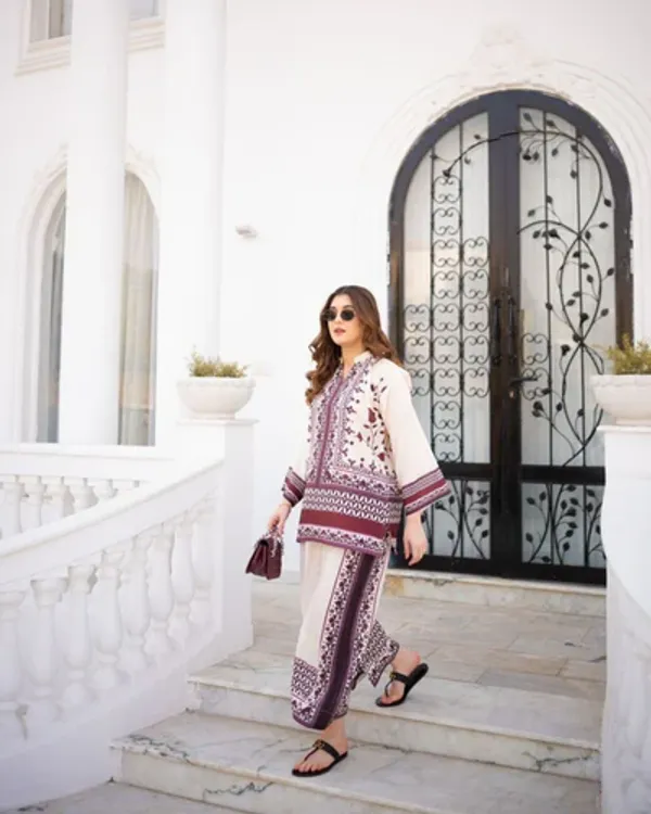 Women_Trendy_Stylish_Cotton_Sort_Top_Bottom_Party_Wear_Cord_Sat_Kurti_(White)