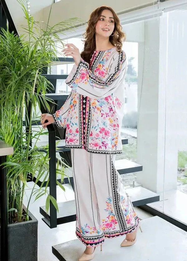 Women_Trendy_Stylish_Satin_Sort_Top_Bottom_Party_Wear_Cord_Sat_Kurti_(Pink)