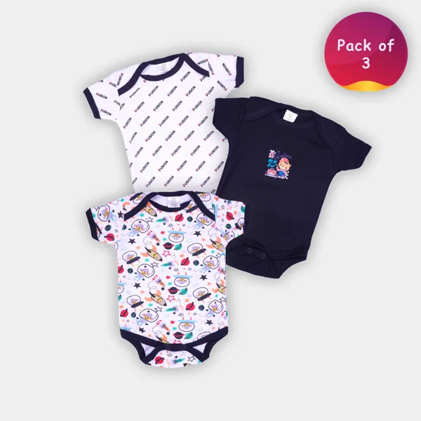 Black_Hosiery_PrintedHalf_Sleeves_Round_Neck_Body_Suit_For_Baby_Boys_&_Baby_Girls_Pack_Of_3