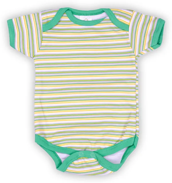 Pack_Of_3_Green_Hosiery_PrintedHalf_Sleeves_Round_Neck_Body_Suit_For_Baby_Boys_&_Baby_Girls