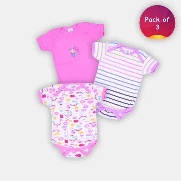 Pack_Of_3_Light_Pink_Hosiery_PrintedHalf_Sleeves_Round_Neck_Body_Suit_For_Baby_Boys_&_Baby_Girl