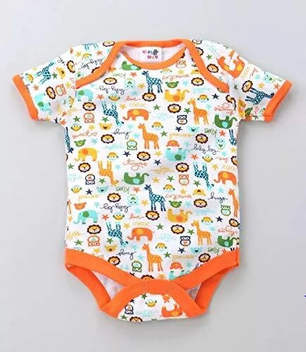 Pack_Of_3_Orange__Hosiery_Half_Sleeves_Round_Neck_Body_Suit_For_Baby_Boys