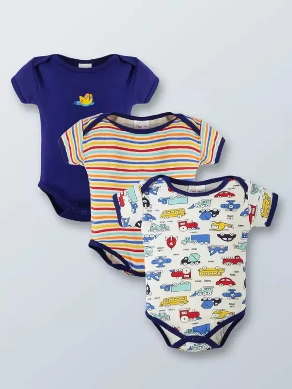 Pack_Of_3_Royal__Blue_Pure_Cotton_Half_Sleeves_Round_Neck_Casual_Body_Suit_For_Baby_Boys