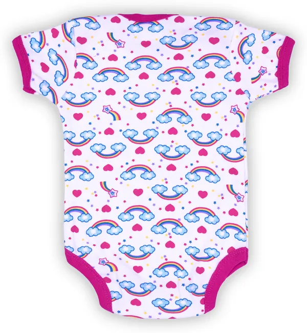Pack_Of_3_Rani_Pink_Hosiery_PrintedHalf_Sleeves_Round_Neck_Body_Suit_For_Baby_Boys_&_Baby_Girls