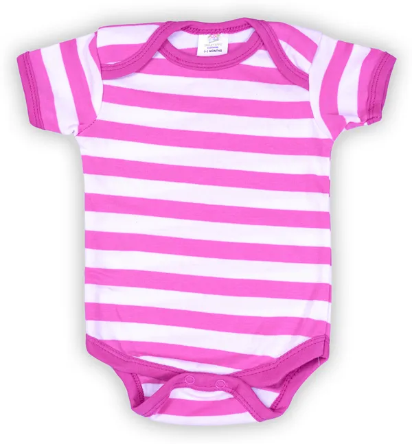 Pack_Of_3_Rani_Pink_Hosiery_PrintedHalf_Sleeves_Round_Neck_Body_Suit_For_Baby_Boys_&_Baby_Girls