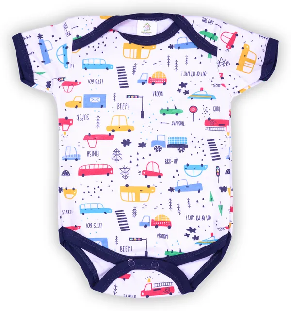 Pack_Of_3_Navy_Blue_Hosiery_Printed_Half_Sleeves_Round_Neck_Casual_Dungaree_Body_Suit_For_Baby_Boys_&_Baby_Girls