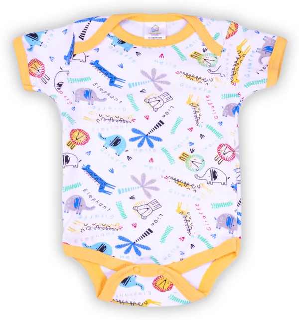 Pack_Of_3_Yellow_Hosiery_PrintedHalf_Sleeves_Round_Neck_Body_Suit_For_Baby_Boys_&_Baby_Girls