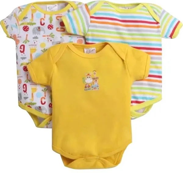 Pack_Of_3_Yellow_Hosiery_Bell_Sleeves_Round_Neck_Body_Suit_For_Baby_Boys