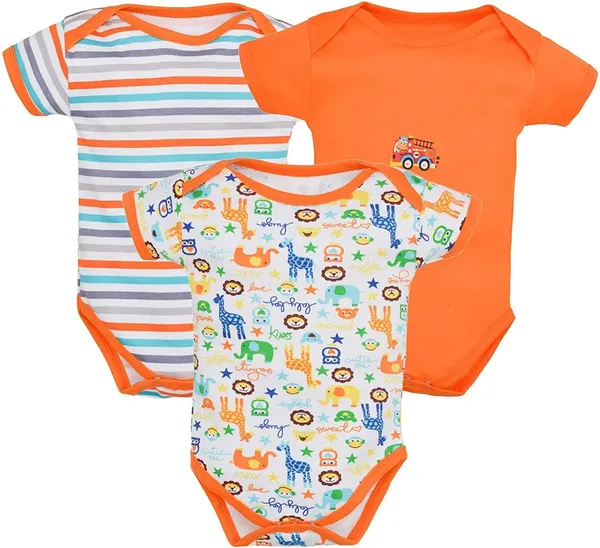 Pack_Of_3_Orange_Hosiery_Body_Suit_For_Baby_Boys