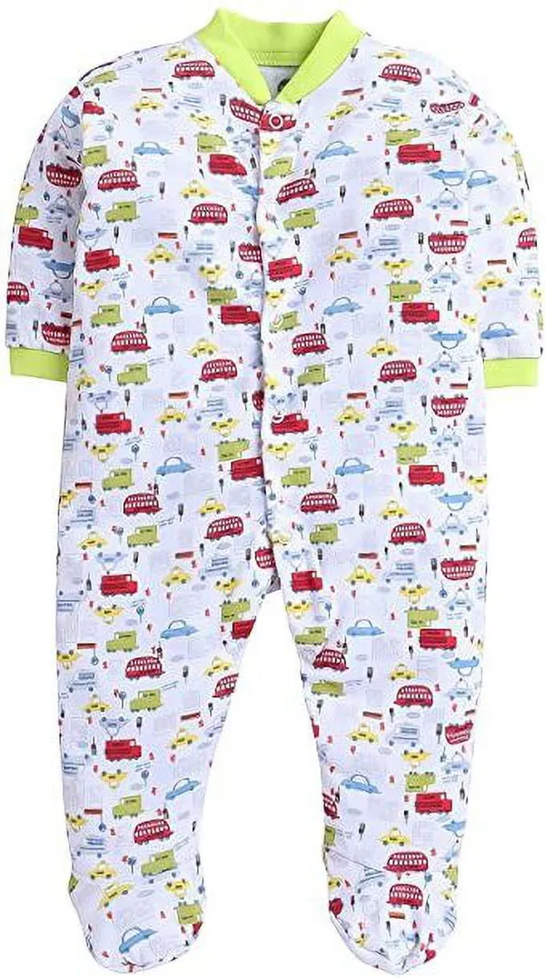 Pack_Of_3_Green_Hosiery_PrintedFull_Sleeves_Romper_For_Baby_Boys_&_Baby_Girls