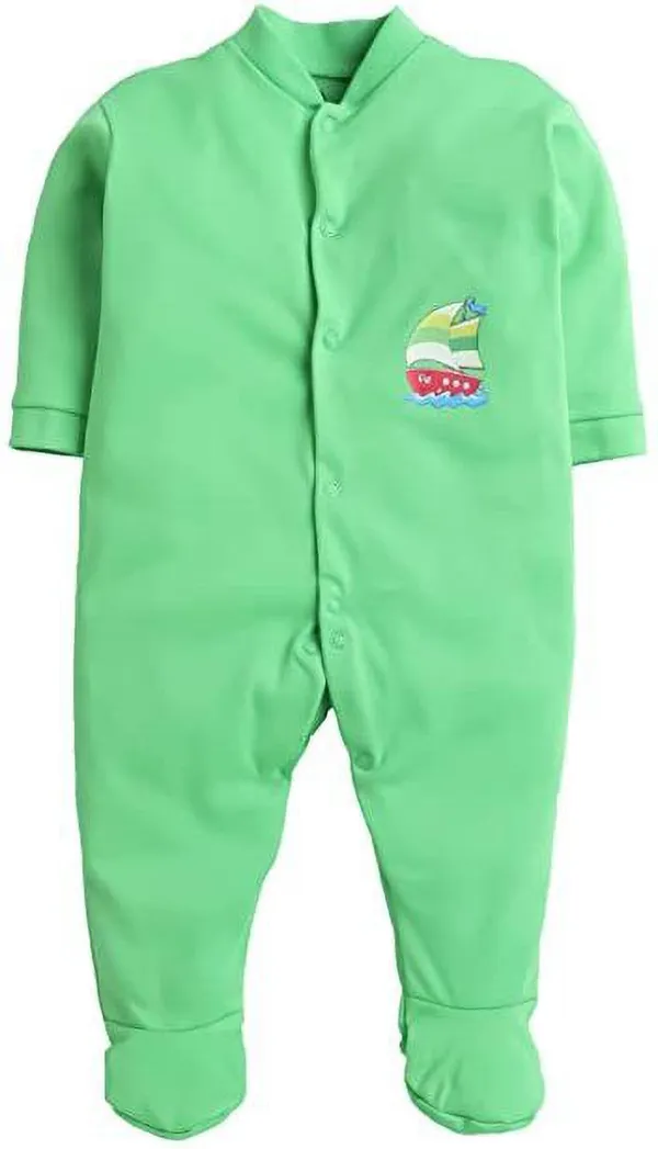 Pack_Of_3_Green_Hosiery_PrintedFull_Sleeves_Romper_For_Baby_Boys_&_Baby_Girls