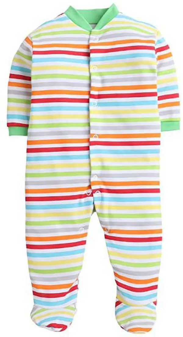 Pack_Of_3_Green_Hosiery_PrintedFull_Sleeves_Romper_For_Baby_Boys_&_Baby_Girls