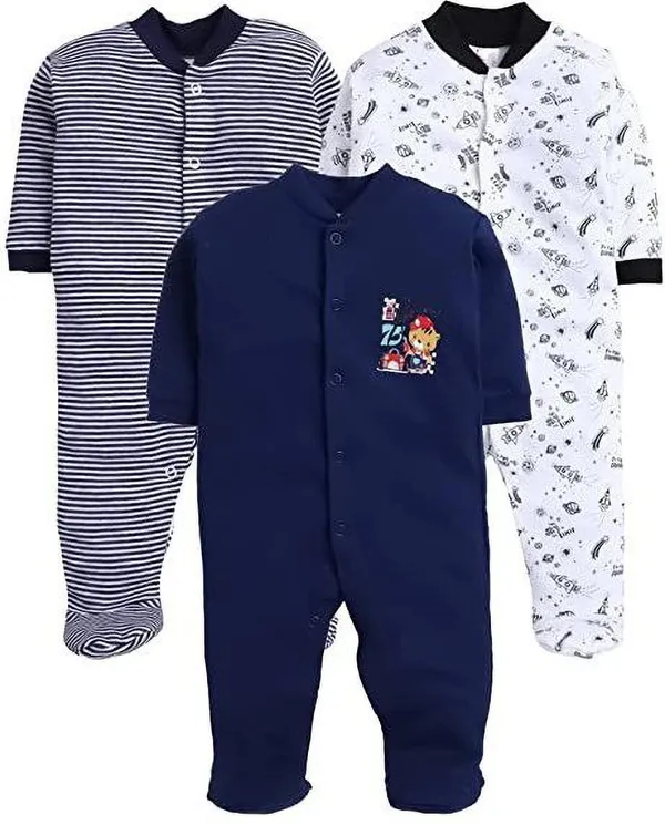 Pack_Of_3_Navy_Blue_Hosiery_Printed_Full_Sleeves_Romper_For_Baby_Boys_&_Baby_Girls