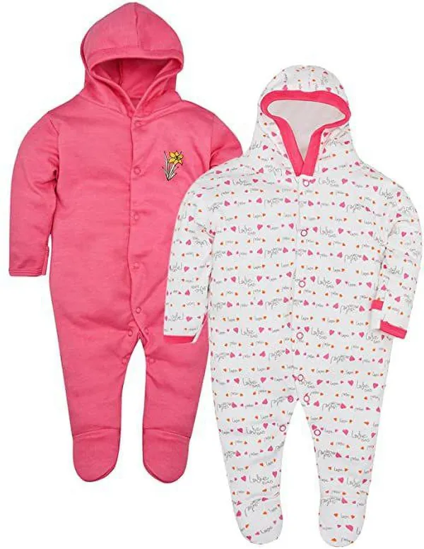Pack_Of_2_White_Pink_Hosiery_PrintedFull_Sleeves_Romper_For_Baby_Boys_&_Baby_Girls