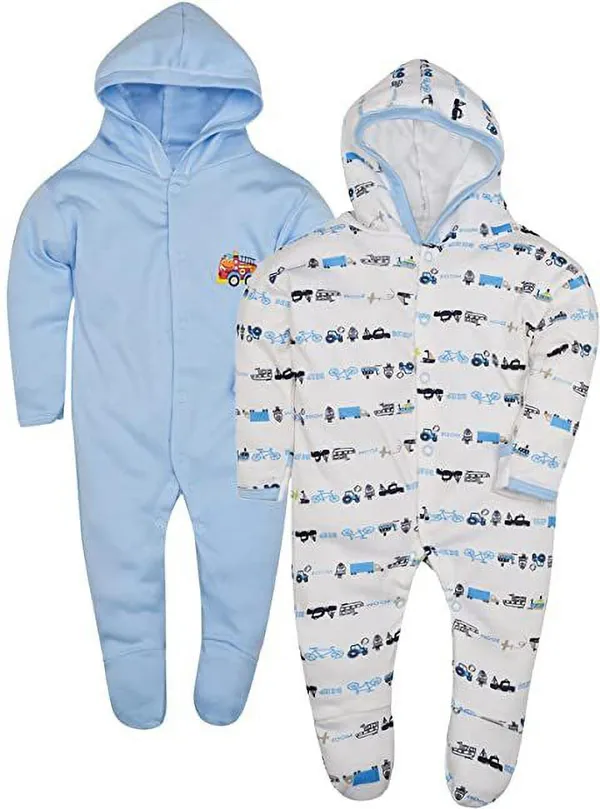 Pack_Of_2_Blue_&_White_Hosiery_PrintedFull_Sleeves_Romper_For_Baby_Boys_&_Baby_Girls
