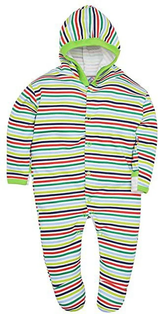 Pack_Of_2_Green_Hosiery_PrintedFull_Sleeves_Romper_For_Baby_Boys_&_Baby_Girls
