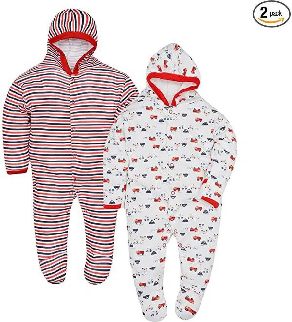 Pack_Of_2_Red_Hosiery_PrintedFull_Sleeves_Romper_For_Baby_Boys_&_Baby_Girls