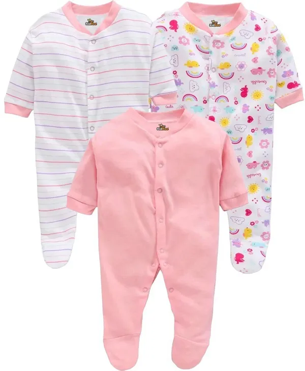 Pack_Of_3_Light_Pink_Hosiery_Printed_Full_Sleeves_Round_Neck_Casual_Romper_For_Baby_Boys_&_Baby_Girls