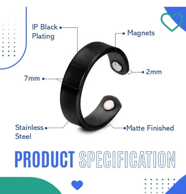 Pack_of_2_Black_Magnetic_Ring_for_Sugar_Control_and_Arthritis_Pain_Relief_|_Adjustable_Healing_Ring_for_Men_&_Women_|_Light_Weight