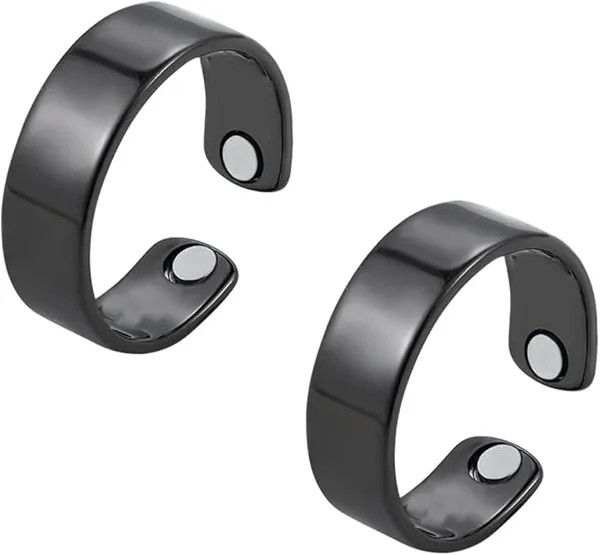 Pack_of_2_Black_Magnetic_Ring_for_Sugar_Control_and_Arthritis_Pain_Relief_|_Adjustable_Healing_Ring_for_Men_&_Women_|_Light_Weight