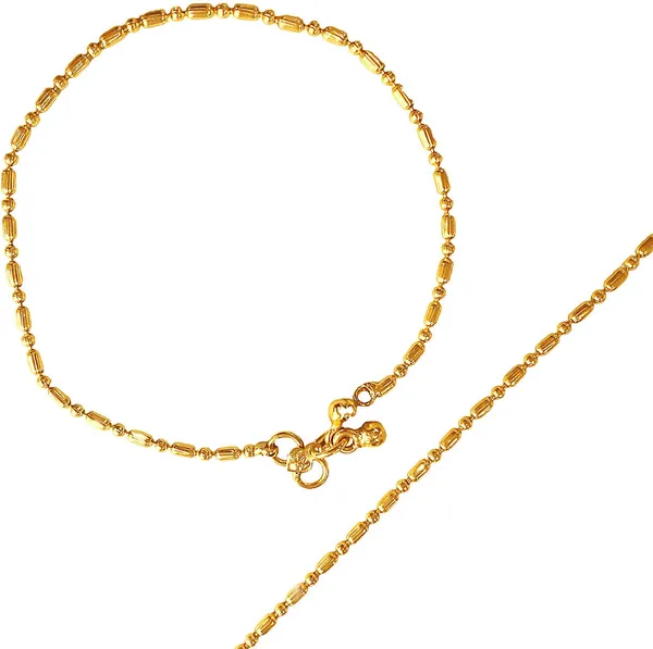 Gold_Alloy_Ethnic_S-Hook_Anklet_For_Women