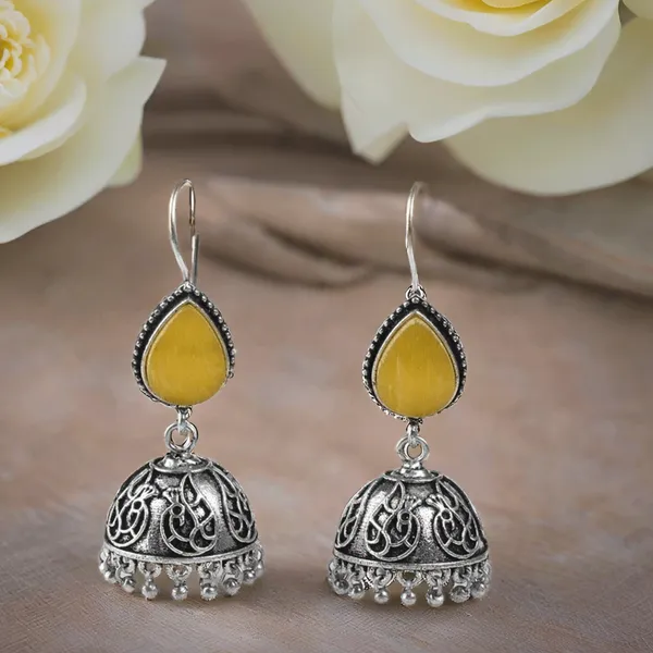 Oxidised_Silver_Plated_Jhumki_Jhumka_Ghungroo_Charm_Earring_for_Women