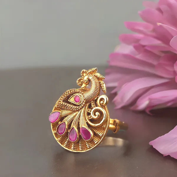 Gold_Alloy_Regular_Ethnic_Ring_For_Women