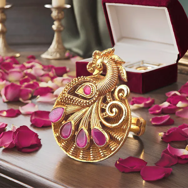 Gold_Alloy_Regular_Ethnic_Ring_For_Women