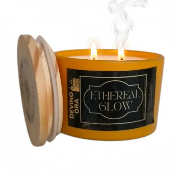 Eathreal_Glow_Mustard_Yellow_Soy_Wax_Scented_Candle_80G_Frosted_Glass_Jar_20_Hours_Burn_Time2_Wicks_For_An_Even_Burn_And_Better_Fragrance_Distribution