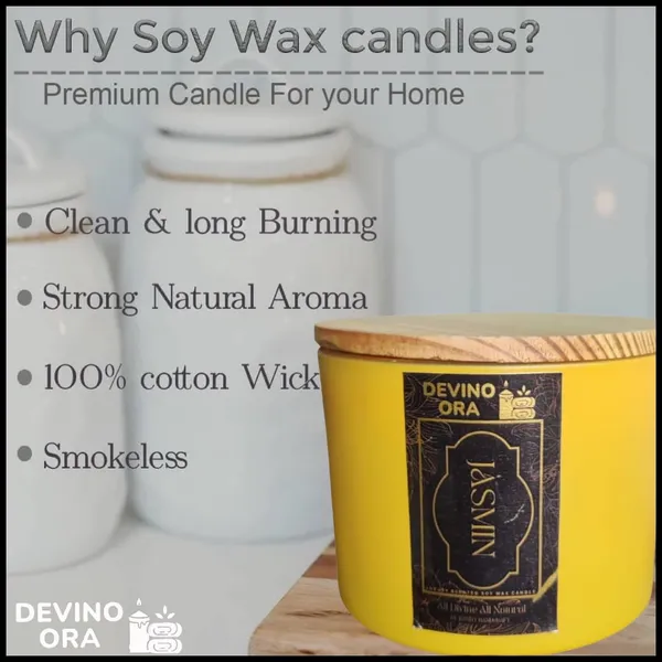 Jasmin__Soy_Wax_Scented_Candle_Frosted_Glass_Jar_40_Hours_Burn_Time3_Wicks_For_An_Even_Burn_And_Better_Fragrance_Distribution_(Pack_of_1)