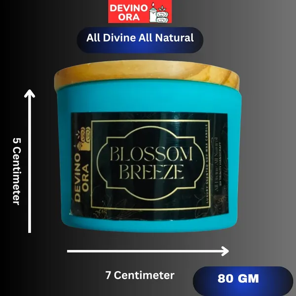 BLOSSOM_BREEZE_Soy_Wax_Scented_Candle_80G_Frosted_Glass_Jar_20_Hours_Burn_Time2_Wicks_For_An_Even_Burn_And_Better_Fragrance_Distribution(_Pack_of_1)
