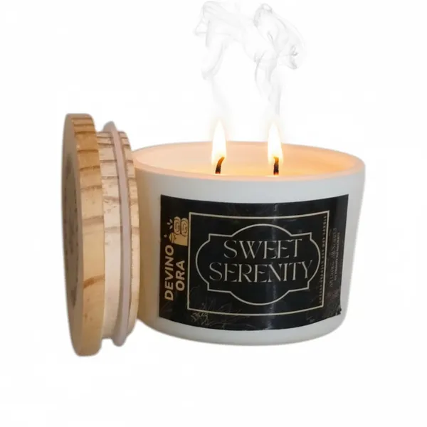SWEET_SERENITY_Soy_Wax_Scented_Candle_80G_Frosted_Glass_Jar_20_Hours_Burn_Time2_Wicks_For_An_Even_Burn_And_Better_Fragrance_Distribution_(_Pack_of_1)