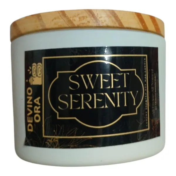 SWEET_SERENITY_Soy_Wax_Scented_Candle_80G_Frosted_Glass_Jar_20_Hours_Burn_Time2_Wicks_For_An_Even_Burn_And_Better_Fragrance_Distribution_(_Pack_of_1)