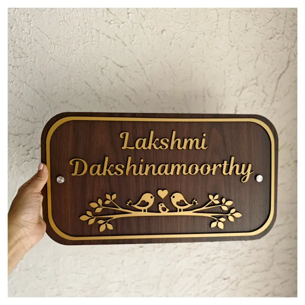 Dark_Brown_Name_Plate_For_Home,_Office_&_Outdoor_Entrance(14_inch_x_7_inch)