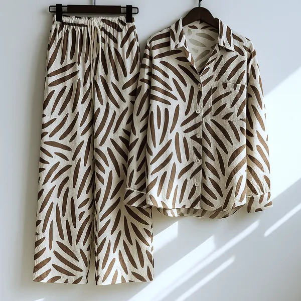 Button-Up_Tunic_and_Palazzo_Co-ord_Set_|_Elegant_Fierce_Grace_Tiger_Western_Wear_for_Women