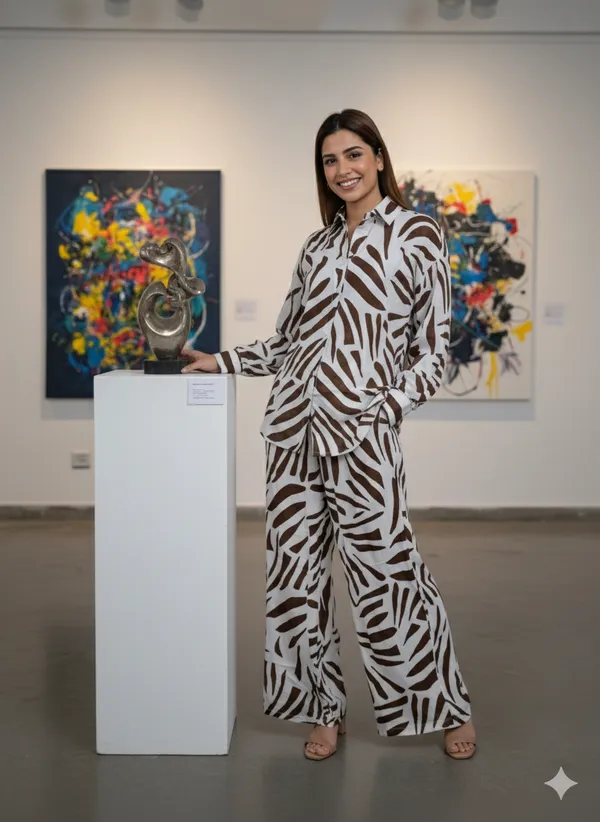 Button-Up_Tunic_and_Palazzo_Co-ord_Set_|_Elegant_Fierce_Grace_Tiger_Western_Wear_for_Women
