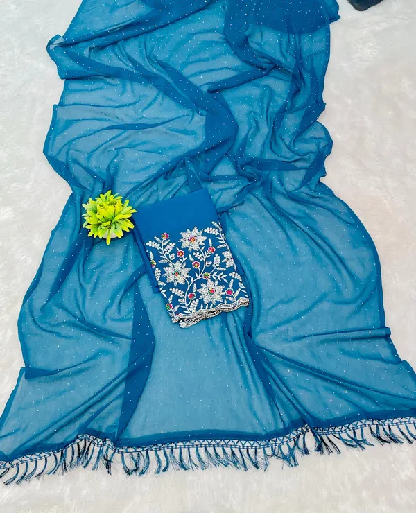 Firoji_Fancy_Fox_Georgette_Saree_With_Sirsoki_Diamond_Work
