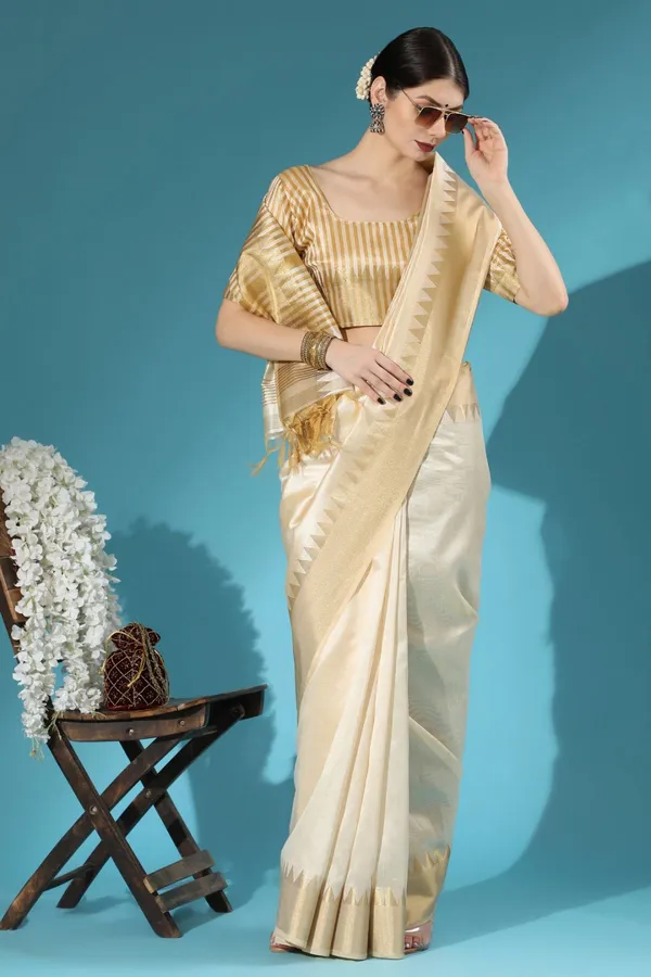 Off_White_Aasam_Silk_Saree_With_Zari_Weaving_Work
