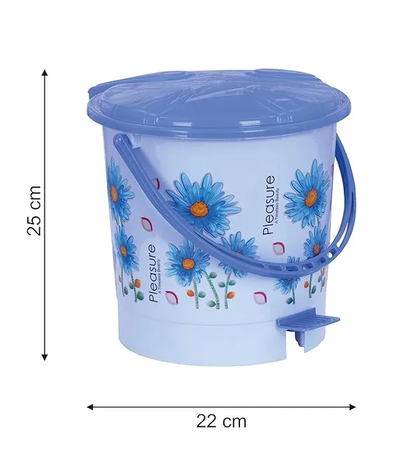 10_Piece_Set_for_Bathroom_(Blue),_Complete_Durable_&_Stylish_Essentials_Bathroom_Accessories_Set_(5_Litre)