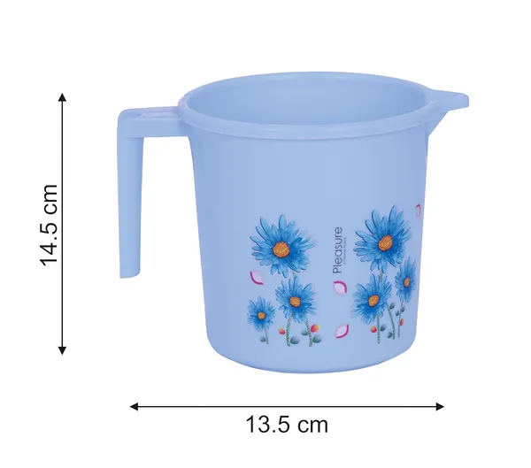 10_Piece_Set_for_Bathroom_(Blue),_Complete_Durable_&_Stylish_Essentials_Bathroom_Accessories_Set_(5_Litre)