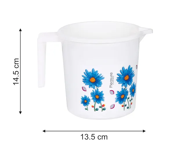 10_Piece_Set_for_Bathroom_(White_and_Blue),_Complete_Durable_&_Stylish_Essentials_Bathroom_Accessories_Set_(5_Litre)