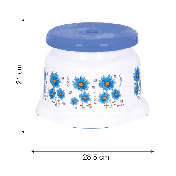 10_Piece_Set_for_Bathroom_(White_and_Blue),_Complete_Durable_&_Stylish_Essentials_Bathroom_Accessories_Set_(5_Litre)