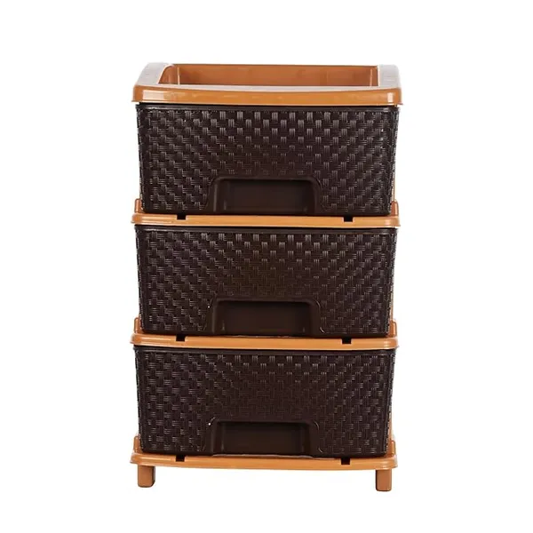 3_Layer_Brown_Plastic_Storage_Drawer_For_Office,_Home,_Kitchen