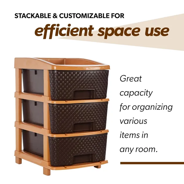 3_Layer_Brown_Plastic_Storage_Drawer_For_Office,_Home,_Kitchen