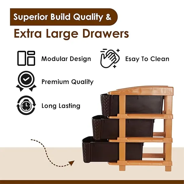 3_Layer_Brown_Plastic_Storage_Drawer_For_Office,_Home,_Kitchen