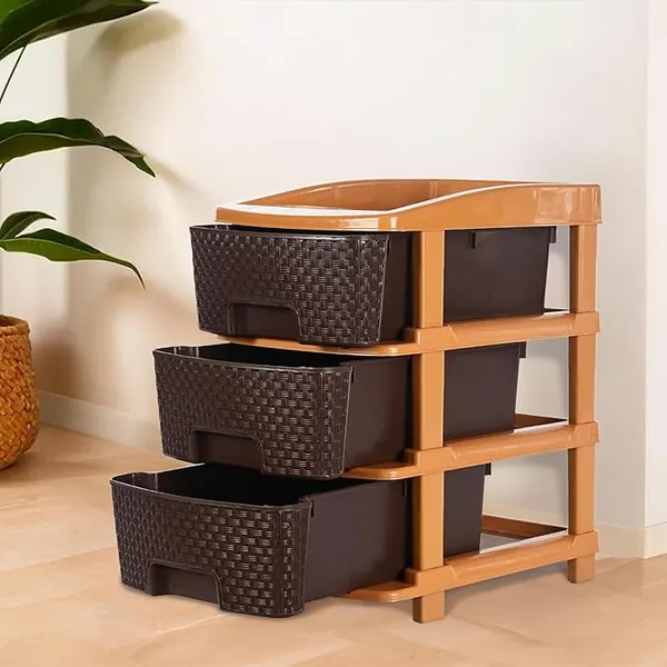 3_Layer_Brown_Plastic_Storage_Drawer_For_Office,_Home,_Kitchen